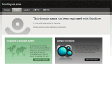 Tablet Screenshot of boutiques.asia